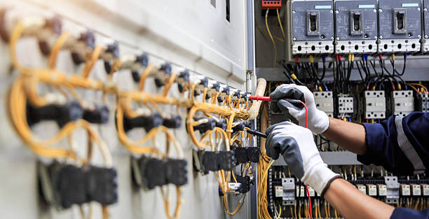 Professional Electrician technician working in Garden City, ID